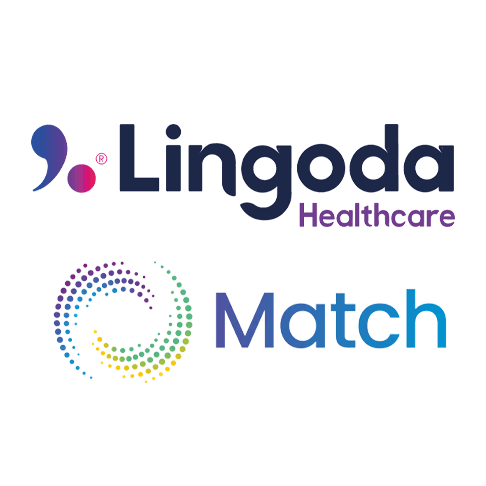 Lingoda Healthcare/Match logo
